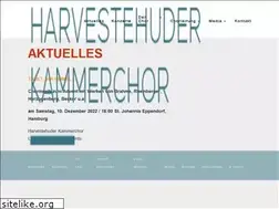 Sites similar to harvestehuder-kammerchor.de