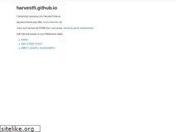 Sites similar to harvestfi.github.io