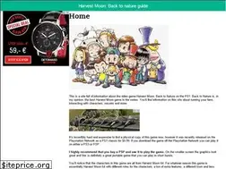 Sites similar to harvestmoonbacktonatureguide.com