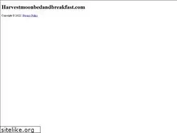 Sites similar to harvestmoonbedandbreakfast.com