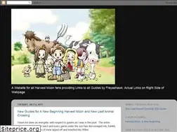 Sites similar to harvestmoonforever.blogspot.com
