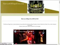 Sites similar to harvestofhopefest.com