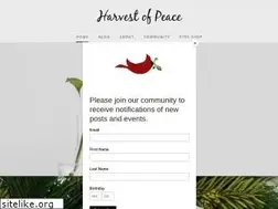 Sites similar to harvestofpeace.net