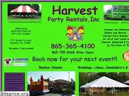 Sites similar to harvestpartyrentals.com