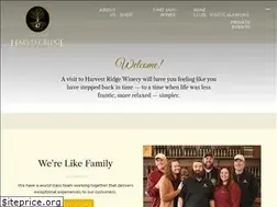 Sites similar to harvestridgewinery.com