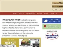 Sites similar to harvestsupermarket.com