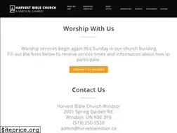 Sites similar to harvestwindsor.ca