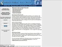 Sites similar to harveypublicrecords.com