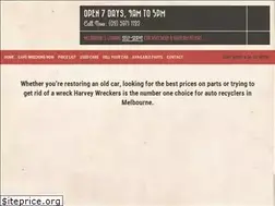 Sites similar to harveywreckers.com.au