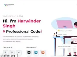 Sites similar to harwindersingh.com