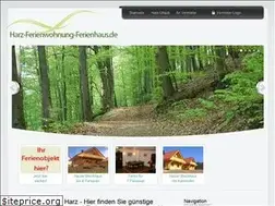 Sites similar to harz-ferienwohnung-ferienhaus.de