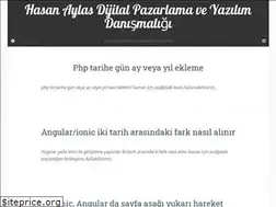 Sites similar to hasanaylas.com