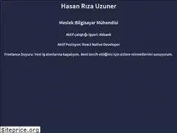 Sites similar to hasanrizauzuner.com