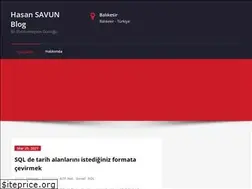 Sites similar to hasansavun.com.tr