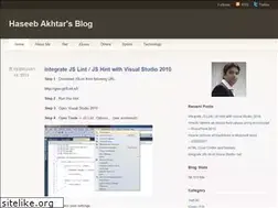 Sites similar to haseebakhtar.wordpress.com