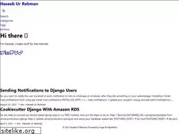 Sites similar to haseeburrehman.com