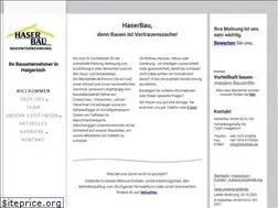 Sites similar to haserbau.de