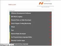 Sites similar to hash-x.com