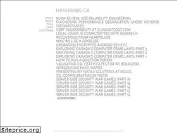 Sites similar to hashbang.ca