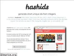 Sites similar to hashids.org