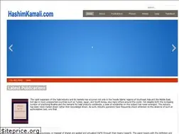 Sites similar to hashimkamali.com
