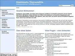 Sites similar to hashimotothyreoiditis.de