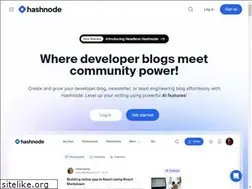 Sites similar to hashnode.com