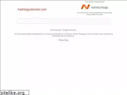 Sites similar to hashtagcalendar.com