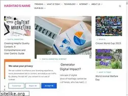 Sites similar to hashtags.name