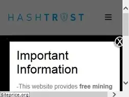 Sites similar to hashtrust.io