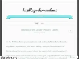Sites similar to hasiltugaskomunikasi.wordpress.com