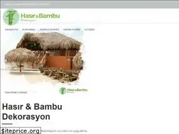 Sites similar to hasirbambudekorasyon.com
