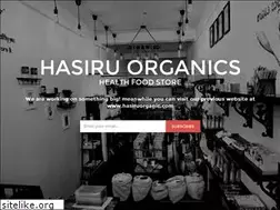 Sites similar to hasiruorganics.com