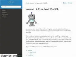 Sites similar to haskell-servant.readthedocs.io