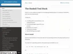 Sites similar to haskellstack.org