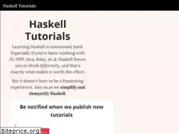 Sites similar to haskelltutorials.com