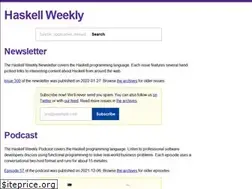Sites similar to haskellweekly.news