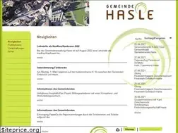 Sites similar to hasle-lu.ch