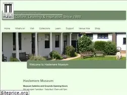 Sites similar to haslemeremuseum.co.uk