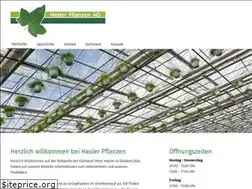 Sites similar to hasler-pflanzen.ch