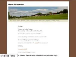 Sites similar to hasleridesenter.com