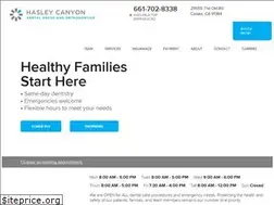 Sites similar to hasleycanyondental.com