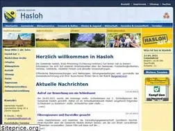 Sites similar to hasloh.de