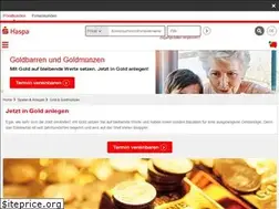 Sites similar to haspa-gold.de