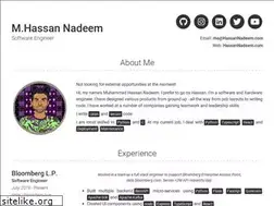 Sites similar to hassannadeem.com