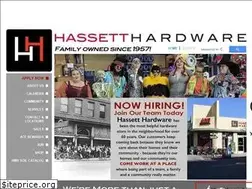 Sites similar to hassetthardware.com