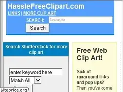 Sites similar to hasslefreeclipart.com