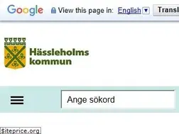 Sites similar to hassleholm.se