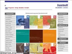 Sites similar to hastedt-musikedition.de