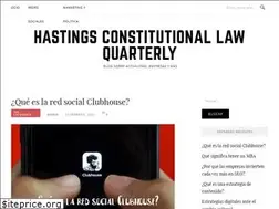 Sites similar to hastingsconlawquarterly.org